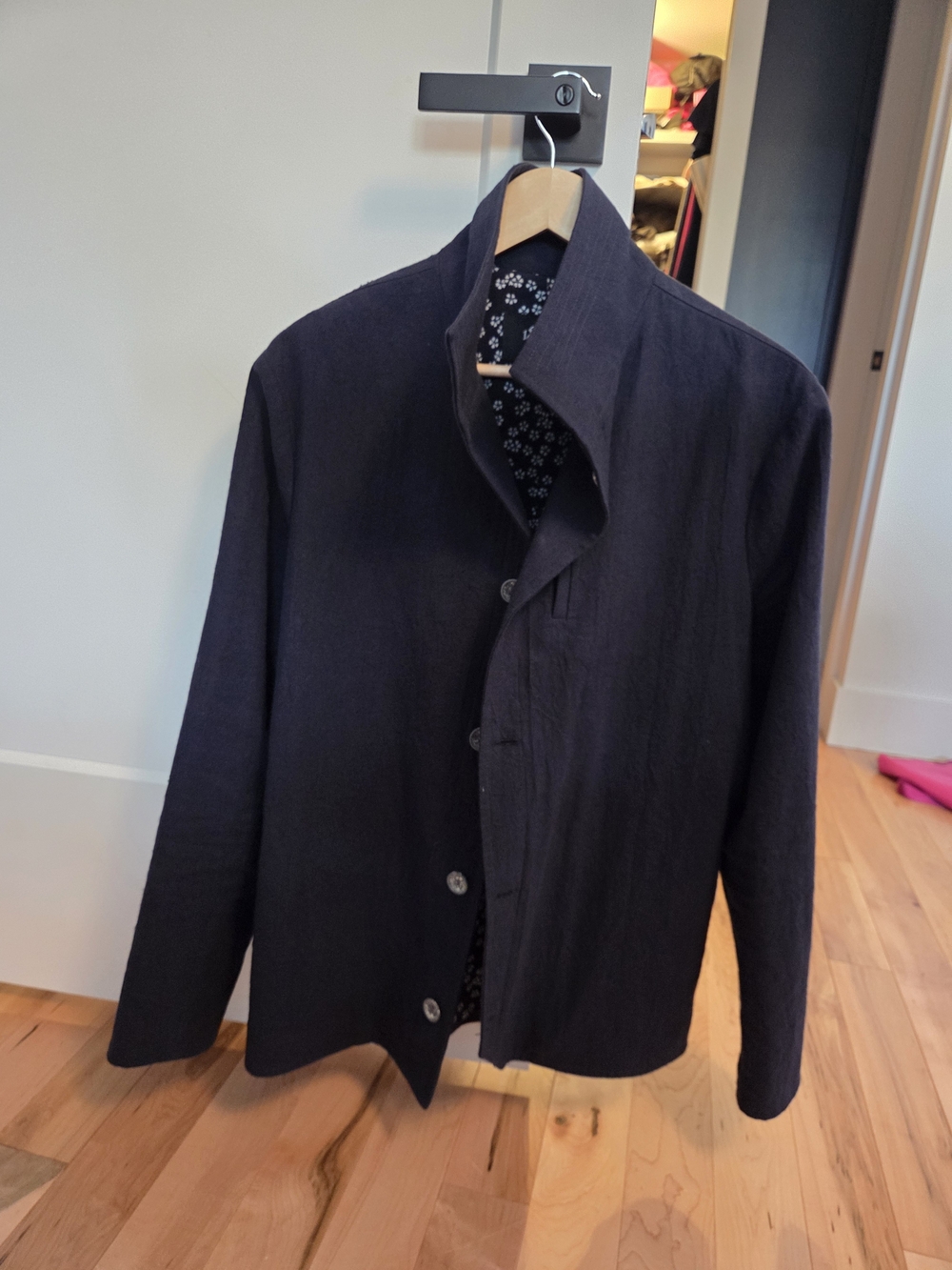 18 Waits Baumer Jacket - Navy - M